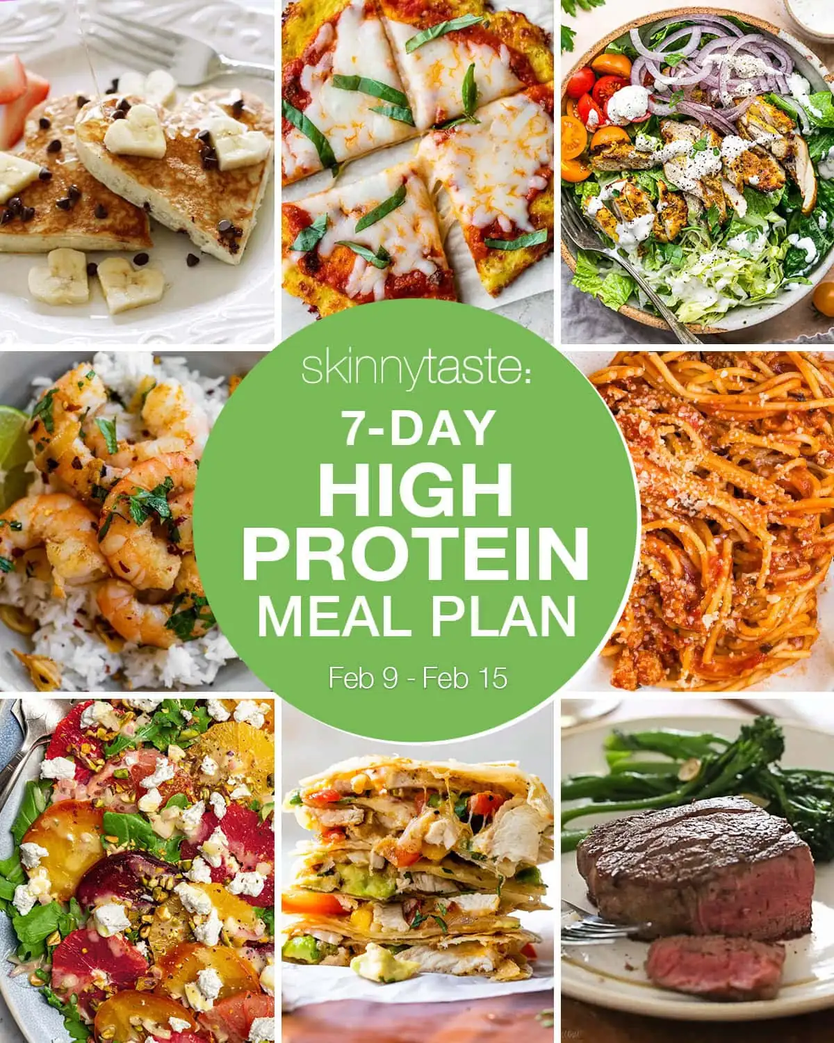 7-Day High Protein Meal Plan for Muscle & Satiety